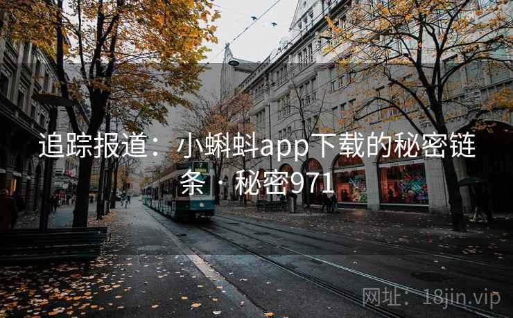 追踪报道：小蝌蚪app下载的秘密链条 · 秘密971